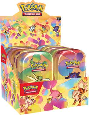 Pokémon TCG: Scarlet & Violet — 151 Mini Tin Display Box (10 Sealed Tins)